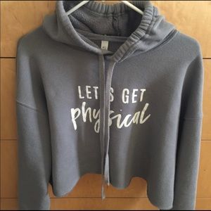 Tone It Up TIU Cropped Hoodie size M